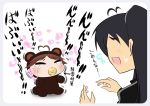  afuu animal_costume bear_costume crying ganaha_hibiki hoshii_miki idolmaster pacifier puchimasu! 