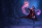  boots emilia_leblanc gloves league_of_legends staff thigh_boots thighhighs tunic 