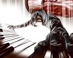  black_hair instrument pale_skin piano piano_keys sekomumasada_sensei yume_nikki 