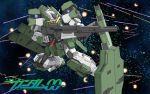  anti-materiel_rifle ayakaze_satsuki beam_rifle copyright_name energy_beam energy_gun explosion gun gundam gundam_00_a_wakening_of_the_trailblazer gundam_zabanya highres mecha no_humans rifle shield sniper sniper_rifle space weapon 