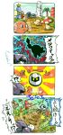  !? comic kirby_(series) kotobuki meta_knight motion_lines no_humans sword_knight translation_request waddle_dee walking 