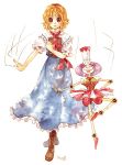 1girl alice_margatroid blonde_hair book boots capelet doll hairband mabiko puppet_strings touhou traditional_media watercolor_(medium) yellow_eyes 