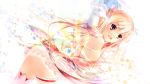  1girl absurdres ass elbow_gloves fate/kaleid_liner_prisma_illya fate_(series) feathers garyljq gloves hair_feathers highres illyasviel_von_einzbern long_hair magical_girl prisma_illya red_eyes solo thighhighs white_hair 