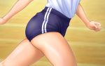  ass buruma close-up gym_uniform haru_kanata original running thighs 