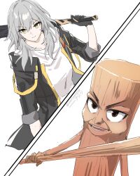  angry comic fighting_stance fully_clothed honkai:_star_rail hoyoverse stelle_(honkai:_star_rail) tung_tung_tung_sahur 