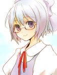  bespectacled cirno glasses hinnu@ao smile touhou 