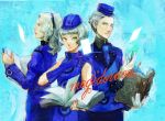  book elizabeth elizabeth_(persona) margaret oyuyamio persona persona_3 persona_3_portable persona_4 siblings silver_hair sleeveless teodor yellow_eyes 