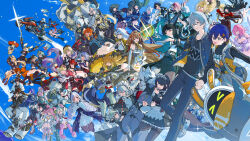  6+boys 6+girls absurdres alexandrina_sebastiane anastella_(zenless_zone_zero) asaba_harumasa belle_(zenless_zone_zero) billy_kid corin_wickes drusilla_(zenless_zone_zero) ellen_joe eous_(zenless_zone_zero) evelyn_chevalier highres hoshimi_miyabi hugo_vlad jane_doe_(zenless_zone_zero) kiguchi_hikaru multiple_boys multiple_girls nicole_demara soukaku_(zenless_zone_zero) tsukishiro_yanagi vivian_banshee von_lycaon wise_(zenless_zone_zero) zenless_zone_zero zhu_yuan 