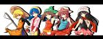  5girls blue_(pokemon) crystal_(pokemon) haruka_(pokemon) hikari_(pokemon) multiple_girls pokemon yellow_(pokemon) 