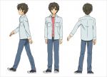  character_sheet golden_time hasegawa_shin&#039;ya official_art profile simple_background tada_banri white_background 