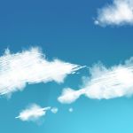  clouds comic itomugi-kun kantai_collection lowres no_humans sky text 