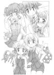  hidamari_sketch hiro kyapu-10 miyako multiple_girls nazuna sae school_uniform short_hair tagme yuno 