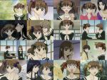  cap collage face fukuzawa_yumi maria-sama_ga_miteru school_uniform screencap short_twintails twintails 