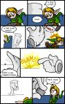  awkward_zombie comic link master_hand nintendo_ds psp super_smash_bros. the_legend_of_zelda 