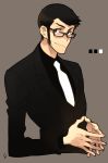  1boy arsene_lupin_iii glasses lupin_iii male solo toujou_sakana 