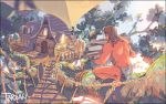  disney gori_matsu loincloth looking_away tagme tarzan tarzan_(disney) tree 