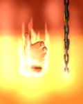  chain fire furnace melting parody sendai_hakurei_no_miko taikyokuturugi terminator_2:_judgement_day thumbs_up touhou 