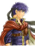  1boy armor blue_eyes blue_hair cape fire_emblem fire_emblem:_souen_no_kiseki headband ike male solo soyo2106 