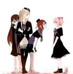  children_of_the_fake_city kaname_madoka magical_girl mahou_shoujo_madoka_magica mahou_shoujo_madoka_magica_movie multiple_girls pantyhose pink_hair smile tagme twintails 