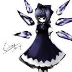  absurdres bow character_name cirno hair_bow highres noirly short_hair solo touhou wings 