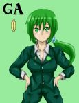  armored_core armored_core:_for_answer girl green_hair may_greenfield 