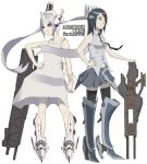  2girls armored_core armored_core:_for_answer gun mecha_musume otsdarva stasis white_glint 