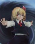  darkness ichiba_youichi outstretched_arms rumia smile solo spread_arms touhou 