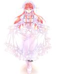  bow dress gothic_lolita lolita_fashion long_hair persona persona_3 ribbon simple_background smile solo yoshino_chidori 