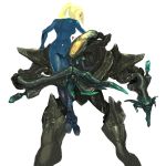  armor ass blonde_hair blue_eyes carrying heart legs metroid nintendo ponytail rundas sage_(mami1210) samus_aran size_difference zero_suit 