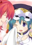  food hat onozuka_komachi shikieiki_yamaxanadu time_paradox touhou uro wink 