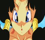  black_hair dragonball_z gif glow pigtails videl 