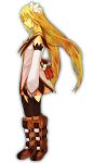  brown_hair closed_eyes flower gloves hair_ornament long_hair marta_lualdi mieu solo tales_of_(series) tales_of_symphonia tales_of_symphonia_knight_of_ratatosk tales_of_the_abyss 