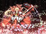  cosplay flandre_scarlet guilty_gear ponytail red_eyes short_hair side_ponytail sol_badguy sol_badguy_(cosplay) solo sutagu touhou wings 