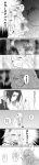  blazblue censored censored_food comic highres hyakuhachi_(over3) jin_kisaragi kagura_mutsuki long_image mikado_(blazblue) noel_vermillion tall_image translation_request 