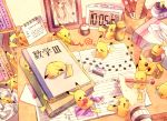  ai_ai_gasa alarm_clock book bow calendar_(object) clock crayon desk diary foongus footprints hair_bow ink jewelry kabocha_torute letter love_letter n_(pokemon) necklace pencil photo_(object) pikachu pokemon pokemon_(creature) pokemon_(game) pokemon_bw rubber ruler scissors sexual_dimorphism too_many_pikachu touko_(pokemon) vest writing 