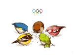  2014_winter_olympics bird food hscatter no_humans olympics original sparrow 