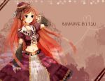  crossdressing midriff mikanniro namine_ritsu navel red_hair redhead trap utau 