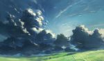  clouds cloudy_sky field grass no_humans nodata original outdoors scenery sky wind 