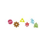  broccoli_(arupuru) commentary_request gears multiple_monochrome no_humans poke_ball_theme pokemon simple_background tagme the_legend_of_zelda translation_request triforce white_background 
