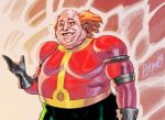  bald_spot black_gloves black_sclera danny_devito diepod double_chin dr._robotnik fusion gloves orange_hair red_eyes sonic_the_hedgehog 