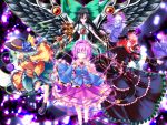  4girls kaenbyou_rin komeiji_koishi komeiji_satori multiple_girls reiuji_utsuho tkfm touhou 