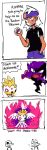  comic english gold_(pokemon) haunter highres matsuba_(pokemon) pokemon pokemon_(creature) purplekecleon togepi twitch_plays_pokemon 