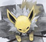  chewing electricity jolteon metal no_humans paprika_shikiso pokemon pokemon_(creature) pokemon_(game) wire 