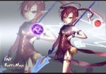  1girl battle_mage_(dungeon_fighter_online) dungeon_and_fighter hc pointy_ears redhead solo twintails yellow_eyes zoom_layer 