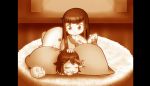  2girls book kill_la_kill kiryuuin_satsuki matoi_ryuuko multiple_girls plush rug sleeping tagme young 