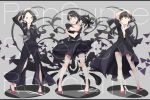  3girls a~chan brown_eyes brown_hair highres kashiyuka multiple_girls nocchi_(perfume) perfume yoshito 