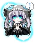  1girl aqua_eyes blush bodysuit cane cannon cape hat kantai_collection long_hair natsumikan shinkaisei-kan silver_hair solo teeth turret weapon wo-class_aircraft_carrier 