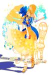  1girl blue_eyes dress hat high_heels highres orangina personification solo souno_kazuki tagme 
