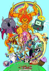  adventure_time diablo_3 finn jake marceline_abadeer princess_bonnibel_bubblegum 