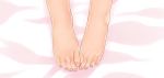  1girl barefoot close-up feet head_out_of_frame okina_ika saki solo toes usuzumi_hatsumi 
